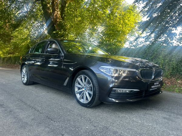 BMW 5-Series Saloon, Diesel, 2018, Grey