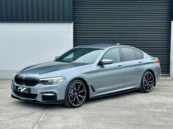 BMW 5-Series Saloon, Diesel, 2018, Blue