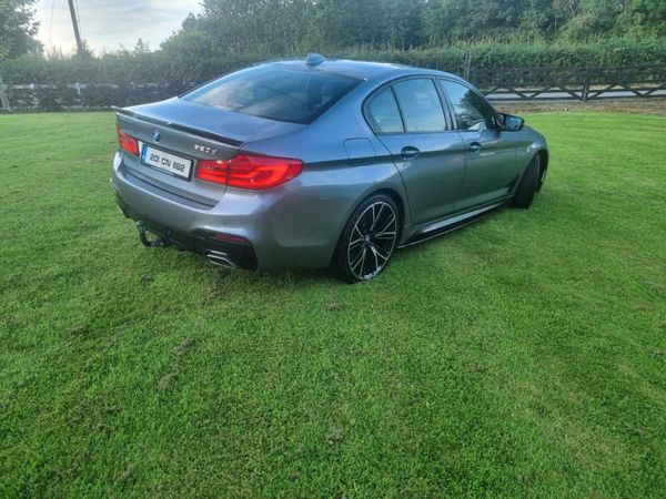BMW 5-Series Saloon, Diesel, 2020, Blue