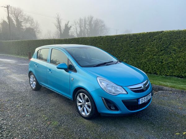 Vauxhall Corsa Hatchback, Petrol, 2012, Blue