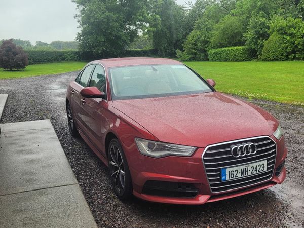 Audi A6 Saloon, Diesel, 2016, Red