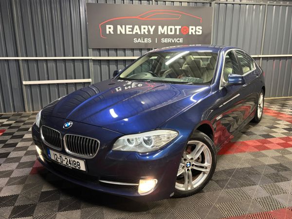 BMW 5-Series Saloon, Diesel, 2012, Blue