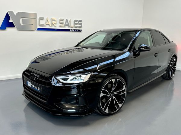 Audi A4 Saloon, Diesel Hybrid, 2021, Black