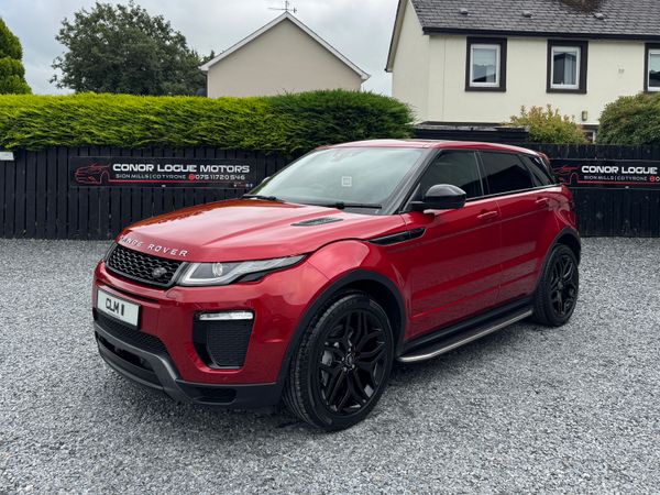 Land Rover Range Rover Evoque SUV, Diesel, 2017, Red