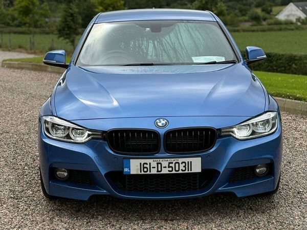 BMW 3-Series Saloon, Petrol Plug-in Hybrid, 2016, Blue