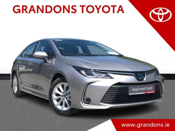 Toyota Corolla Saloon, Petrol Hybrid, 2021, Grey