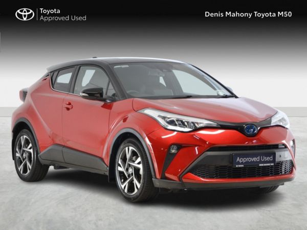 Toyota C-HR SUV, Petrol Hybrid, 2022, Red