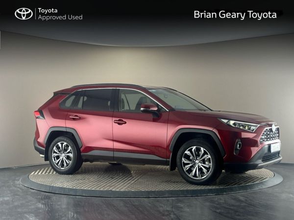 Toyota RAV4 SUV, Petrol Hybrid, 2023, Red