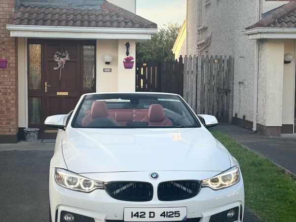 BMW 4-Series Convertible, Diesel, 2014, White
