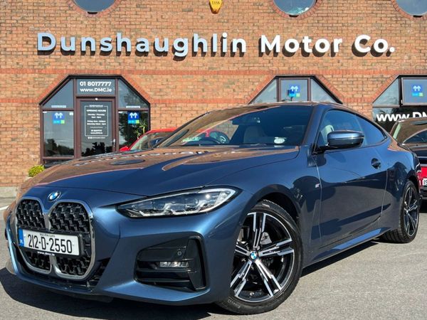 BMW 4-Series Coupe, Petrol, 2021, Blue