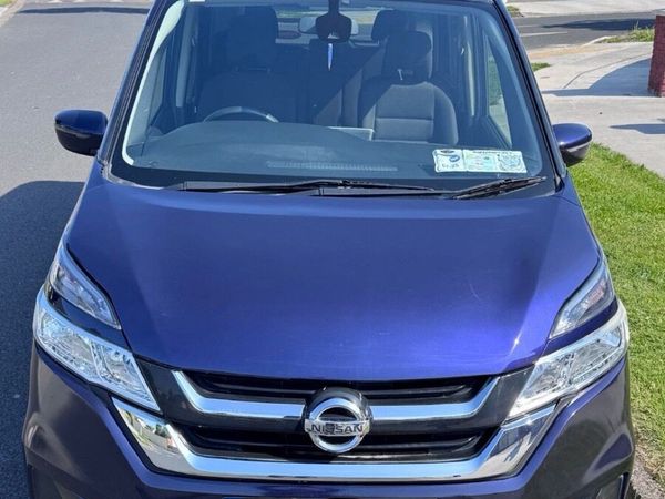 Nissan Serena MPV, Petrol Hybrid, 2016, Blue