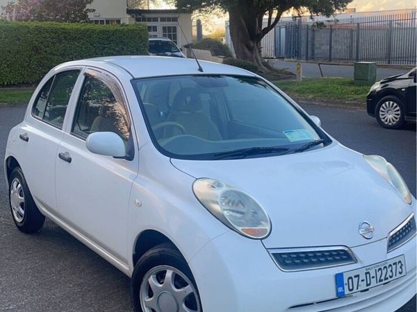 Nissan Micra Hatchback, Petrol, 2007, White