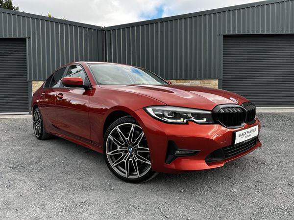 BMW 3-Series Saloon, Petrol Plug-in Hybrid, 2019, Orange