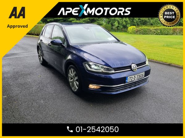 Volkswagen Golf Hatchback, Petrol, 2017, Blue