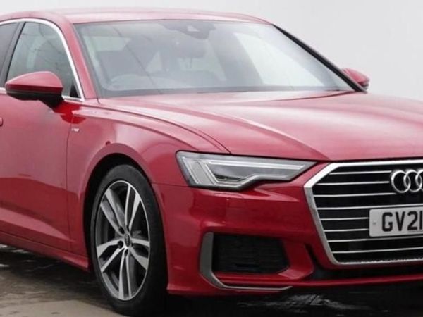 Audi A6 Saloon, Diesel, 2021, Red