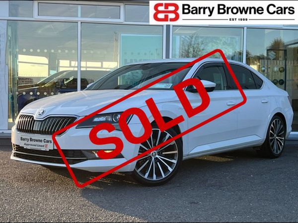 Skoda Superb Hatchback, Diesel, 2017, White