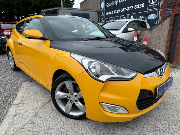 Hyundai Veloster Hatchback, Petrol, 2012, Yellow