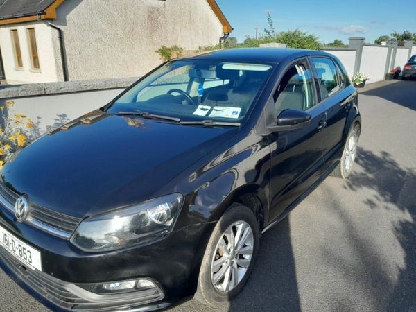 Volkswagen Polo Hatchback, Petrol, 2016, Black