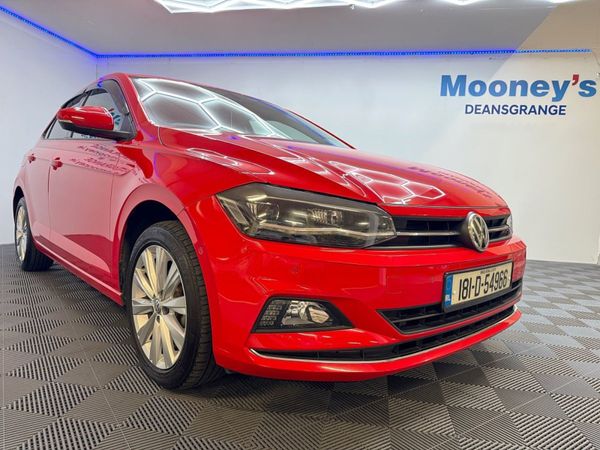 Volkswagen Polo Hatchback, Petrol, 2018, Red