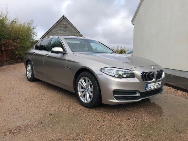 BMW 5-Series Saloon, Diesel, 2014, Silver