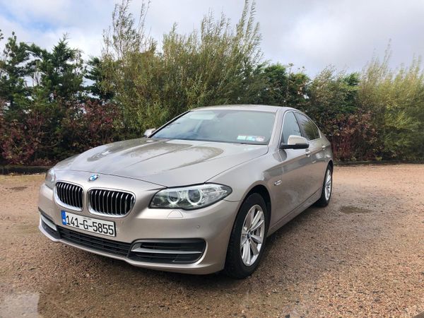 BMW 5-Series Saloon, Diesel, 2014, Silver