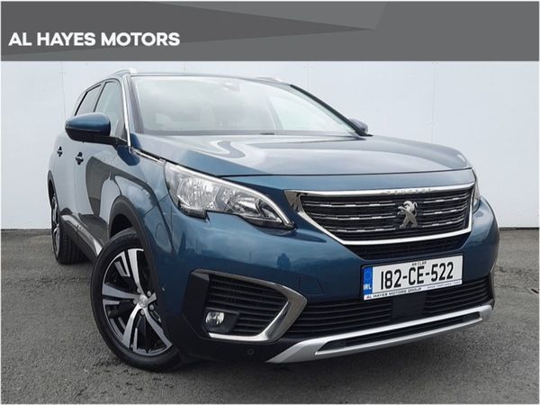 Peugeot 5008 MPV, Diesel, 2018, Green