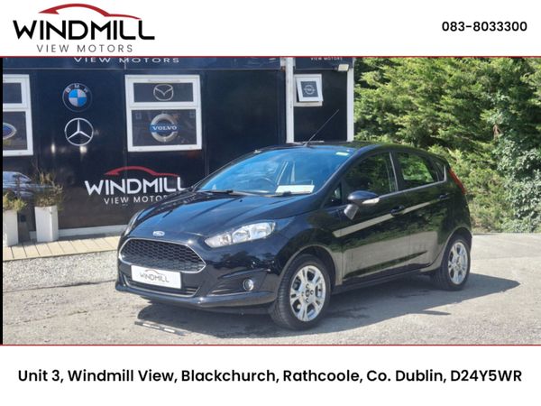 Ford Fiesta Hatchback, Petrol, 2017, Black