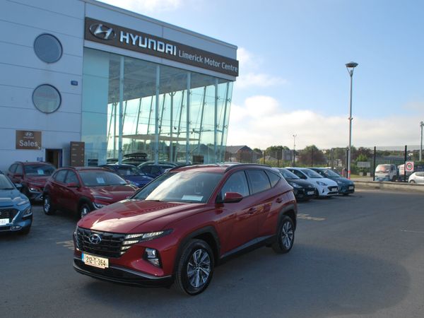 Hyundai Tucson SUV, Petrol Hybrid, 2021, Red