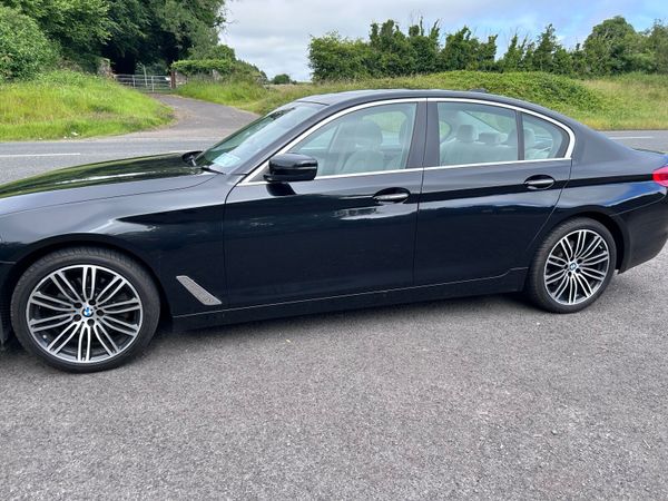 BMW 5-Series Saloon, Diesel, 2017, Black
