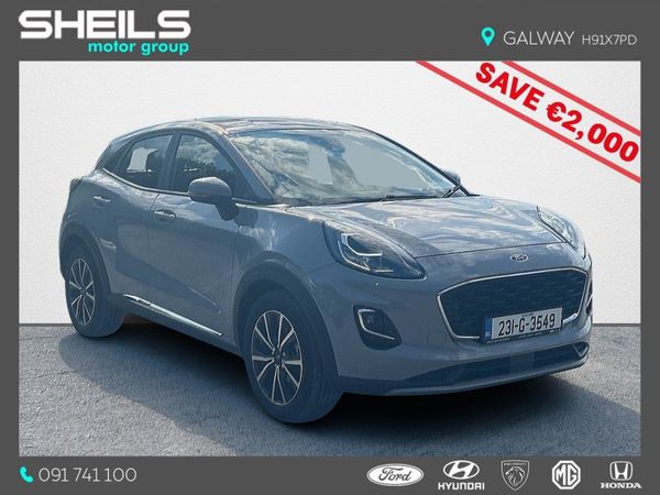 Ford Puma MPV, Petrol Hybrid, 2023, Grey