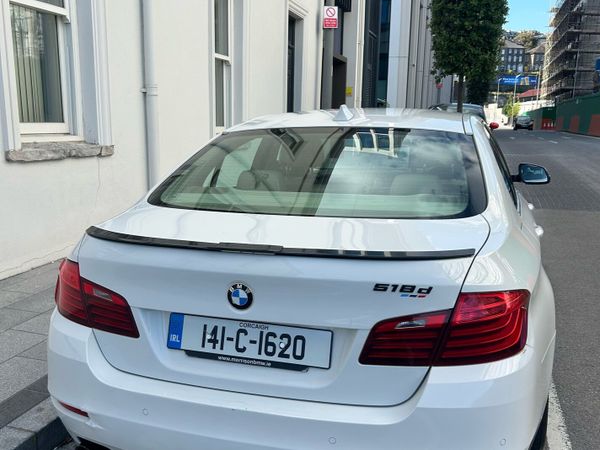 BMW 5-Series Saloon, Diesel, 2014, White