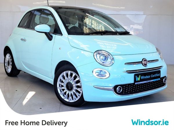 Fiat 500 Hatchback, Petrol, 2019, Green