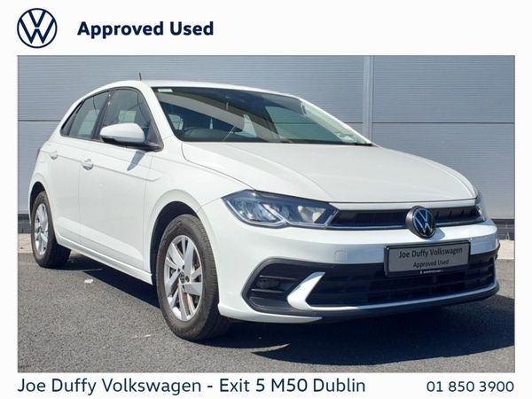 Volkswagen Polo Hatchback, Petrol, 2022, White