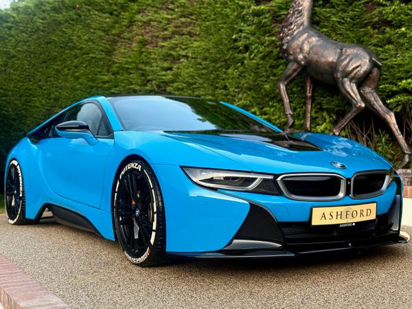 BMW i8 Coupe, Petrol Plug-in Hybrid, 2017, Grey