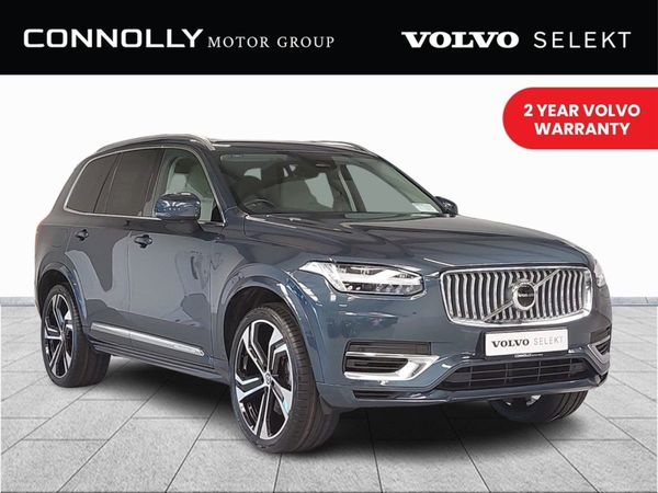 Volvo XC90 SUV, Petrol Plug-in Hybrid, 2023, Blue