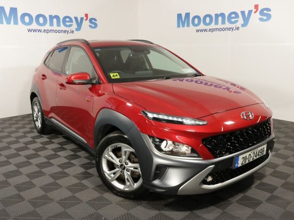 Hyundai KONA Crossover, Petrol, 2021, Red