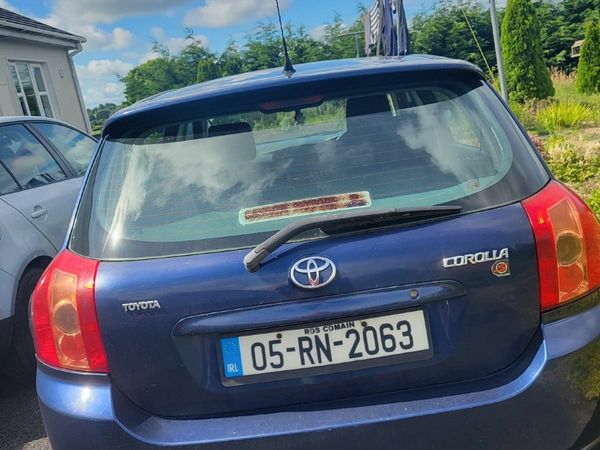 Toyota Corolla Hatchback, Petrol, 2005, Blue
