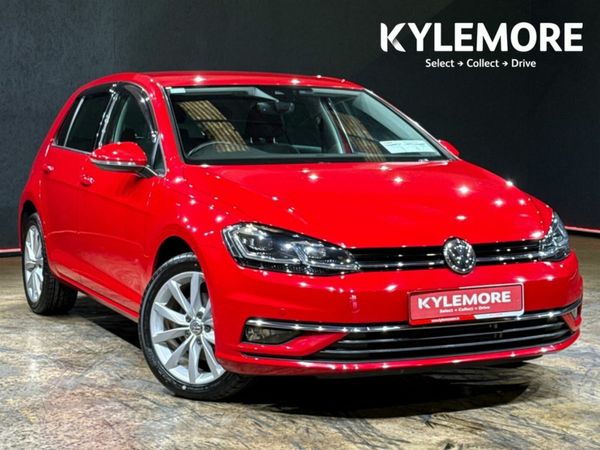 Volkswagen Golf Hatchback, Petrol, 2018, Red