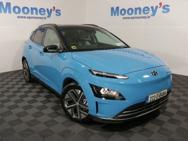 Hyundai KONA Crossover, Electric, 2022, Blue
