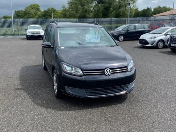 Volkswagen Touran Hatchback, Petrol, 2015, Black