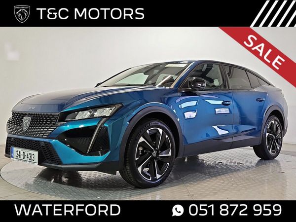 Peugeot 408 Hatchback, Petrol, 2024, Blue