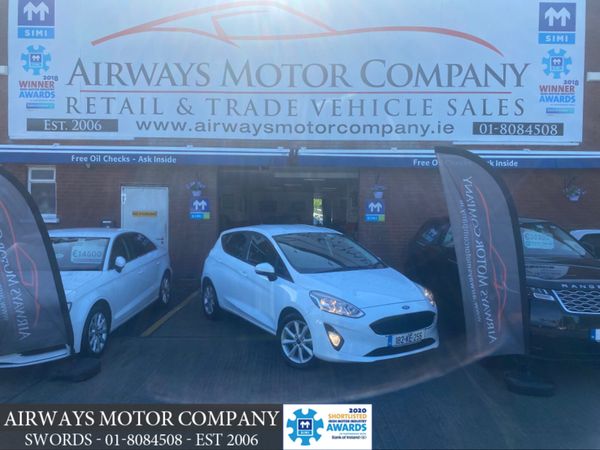 Ford Fiesta Hatchback, Petrol, 2018, White