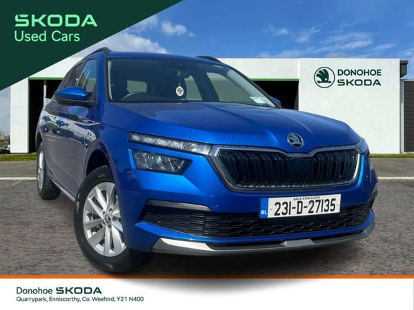 Skoda Kamiq Hatchback, Petrol, 2023, Blue
