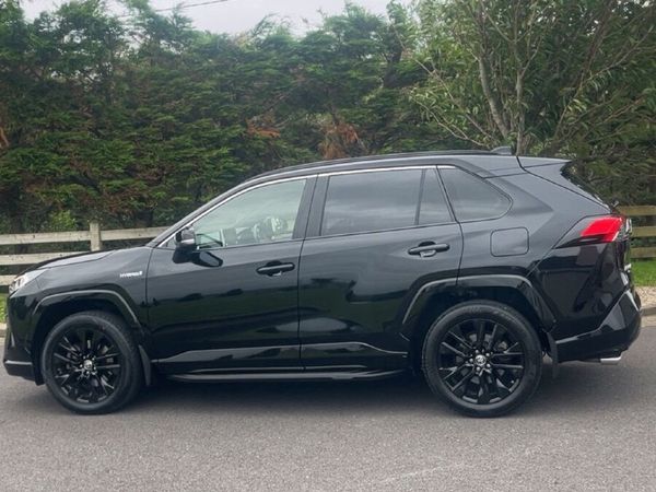 Toyota RAV4 SUV, Petrol Hybrid, 2021, Black