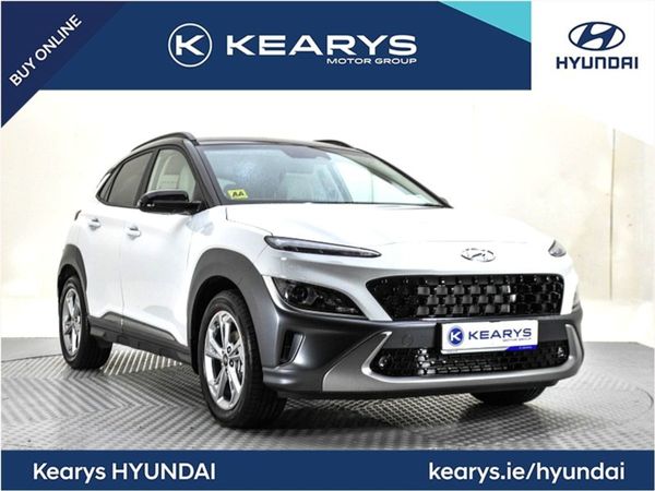 Hyundai KONA Crossover, Petrol, 2022, White
