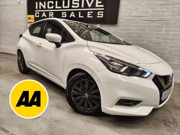 Nissan Micra Hatchback, Petrol, 2021, White