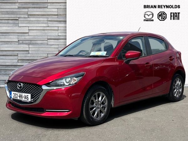Mazda Mazda2 Hybrid Hatchback, Petrol Hybrid, 2020, Red