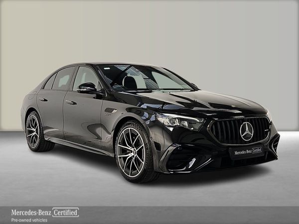Mercedes-Benz E-Class Saloon, Petrol Plug-in Hybrid, 2025, Black