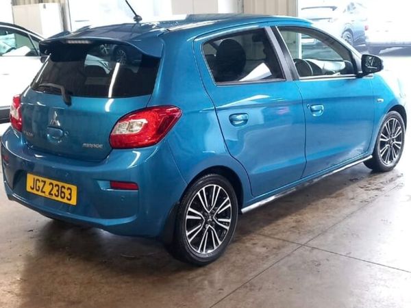 Mitsubishi Mirage Hatchback, Petrol, 2018, Blue