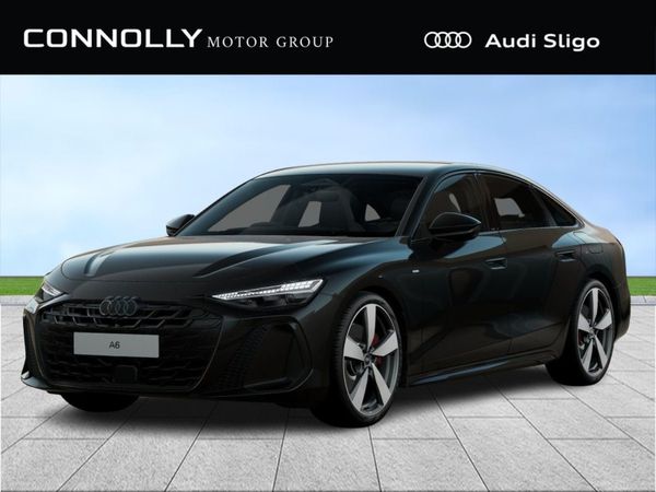 Audi A6 Saloon, Petrol Plug-in Hybrid, 2025, Black